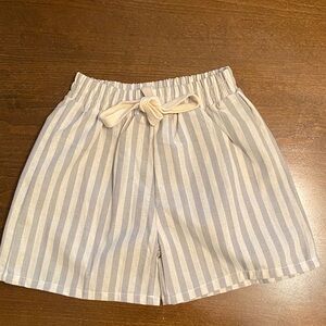 Striped Pull-On Shorts